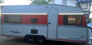 Kika in i husvagnen som blev känd över en natt